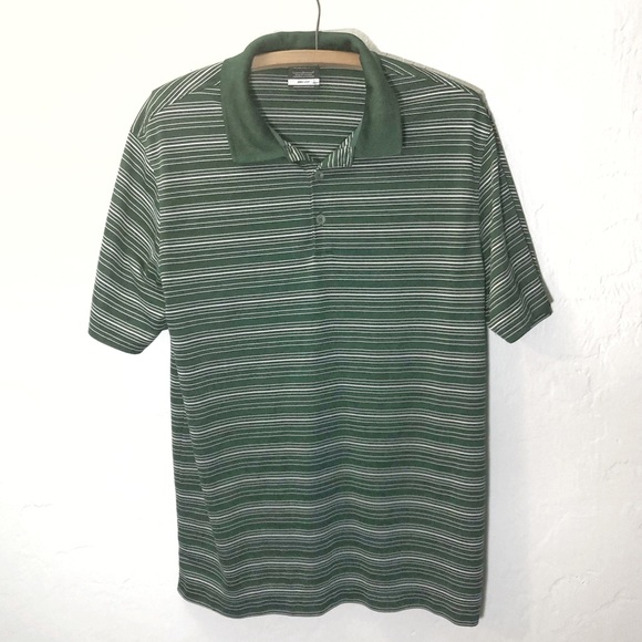 Nike Other - Nike Golf Striped Polo Shirt Mens Large